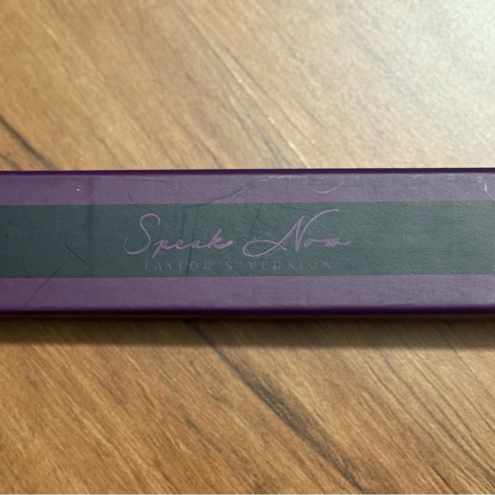 Taylor Swift Speak Now charm bracelet- new